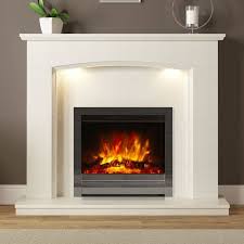 Flare Emelia Marble Electric Fireplace