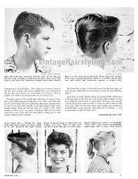 men s vine 1950s haircuts ducktail