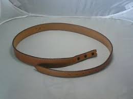 Chacon Leather Belt Handcrafted Light Dark Brown Leather Belt Nwot 28 32 34 40 Ebay