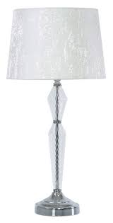 Valle Metal And Glass Tall Table Lamp