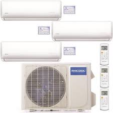 *the average price of $3,900 is based on ontario pricing for the model of trane xr13 on a 1500 sq ft home, tax excluded. Mrcool Part M336hp23wm01ak1 Olympus 30000 Btu 2 5 Ton 3 Zone Ductless Mini Split Air Conditioner And Heat Pump W 16 Ft Install Kit 230 Volt 60hz Ductless Single Zone Systems Home Depot Pro