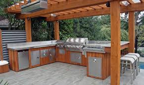 22 artistic outdoor kitchen plans free