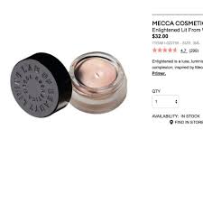 mecca cosmetica enlightened lit from