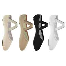 Capezio 2037 Hanami Stretch Canvas Ballet Shoe Split Sole