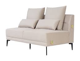 cole armless 2 seater sofa recliner