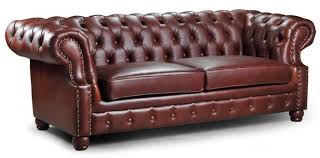 genuine leather living room sofa