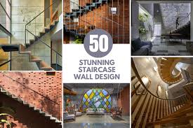 50 Stunning Staircase Wall Design