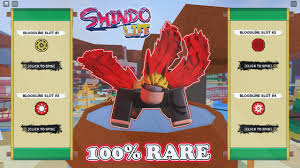 Shindo life best bloodlines list 2021 shindo is one of the most debated games that are available on the platform of roblox. Code How To Get Rare Bloodlines In Shindo Life 100 Guaranteed Roblox Youtube