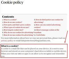 cookies policy template termsfeed
