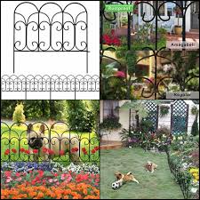 Decorative Garden Fence Gfp004 Coated