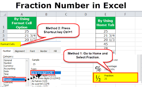 Fraction In Excel How To Format And Use Fraction Numbers