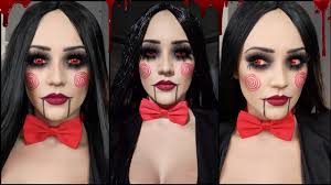 jigsaw halloween makeup tutorial
