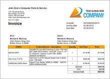 Free Billing And Invoicing Software With Built In Invoice Template