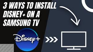 install disney plus on any samsung tv