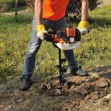 Post Hole Digger 52cc Earth Auger Gas
