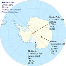 Antarctica Climate Data And Graphs South Pole Mcmurdo And