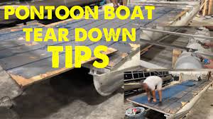 pontoon restoration tips and tricks