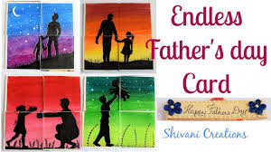 Endless Card For Fathers Day Diy Never Ending Card