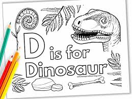 10 dinosaur coloring pages nature