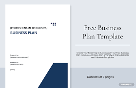 free business plan template word