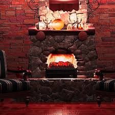 Electric Fireplace Metal Frame Led Fire