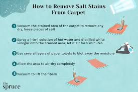 how to remove salt stains from carpet