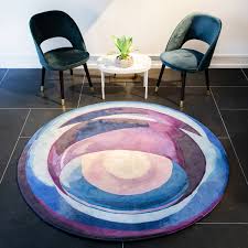 purple area rug echoes of light