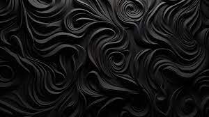 black aesthetic pattern wallpaper by