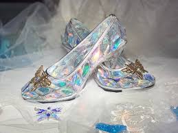 new cinderella crystal glass slipper