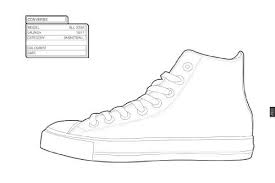 Let us help you get the freshest kicks for any occasion! 5 Quirky Coloring Books For The Eternal Kid Sneakers Drawing Converse Shoes High Top Bright Sneakers