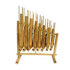 Alat musik ini dibuat dari bambu dengan ukuran tertentu, cara memainkannya adalah dengan cara digoyang sehingga mengeluarkan bunyai akibat dari benturan bambu. 6 Alat Musik Tradisional Dari Pulau Jawa Sering Jalan