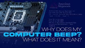 why does my computer beep and what does