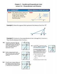 Parallel And Perpendicular Lines Lesson