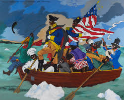 George Washington Carver Crossing The Delaware Page From An