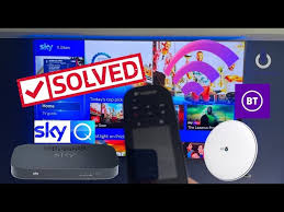 sky q tv mini box connection issues