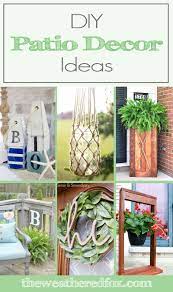 diy patio decor ideas to spruce up your