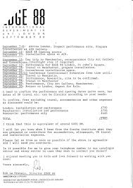 ulrike rosenbach correspondence page of courtesy of ulrike rosenbach correspondence 1988 page 5 of 8 courtesy of air gallery space archive