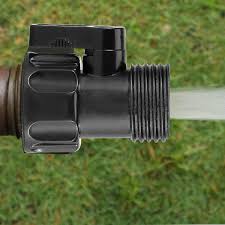 plastic garden hose shut off valve