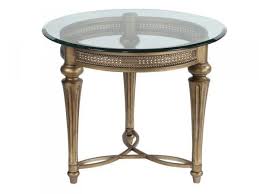 galloway round end table
