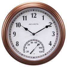 Acurite 13 5 Copper Clock And