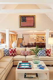 decorating with red white and blue