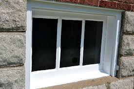 Repainting The Basement Windows