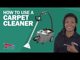 how to use a carpet cleaner correctly