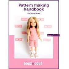 Buy more and save more in our shop! Dolls And Dolls Downloadable Pattern For Las Amigas Dolls Overalls With Round Neck Blouse Dollsanddolls Collectible Dolls