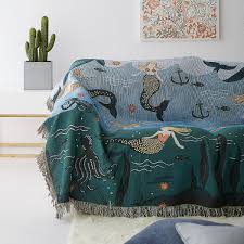boho decor anime blanket bedspread