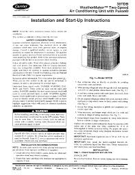 carrier 38tdb037300 user manual split