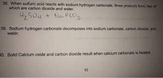 Sodium Hydrogen Carbonate