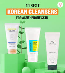 best korean cleansers for acne e skin