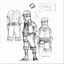 Narutos Final Character Design Concept Sheet Please Let Me