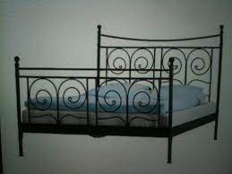 Rare Ikea Noresund King Size Bed Frame